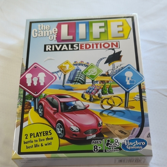 Hasbro The Game of Life Rivals Edition - Red and Blue - Picture 4 of 5